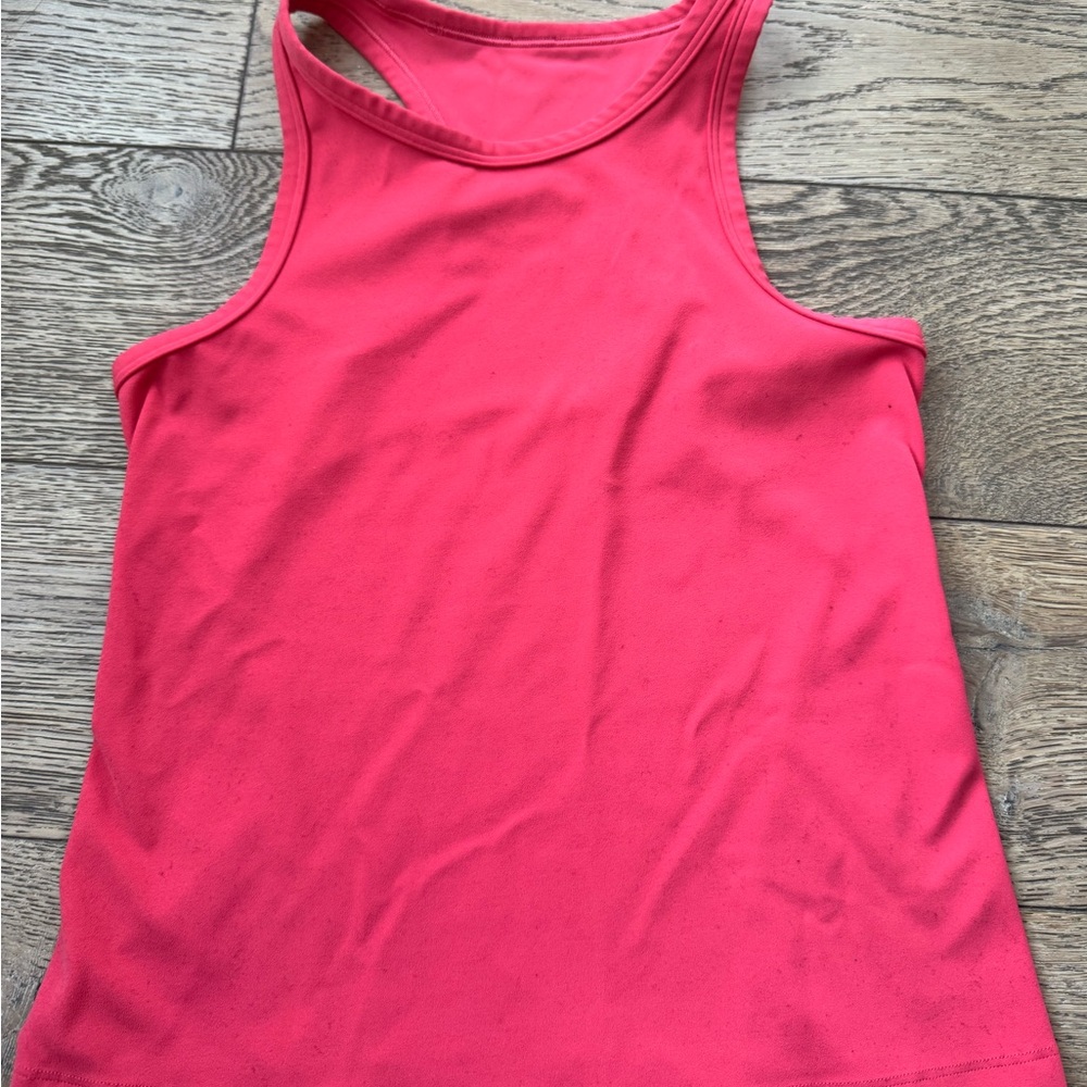 Lululemon Align women’s Waist-Length
Racerback Tank Top coral/orange size 6